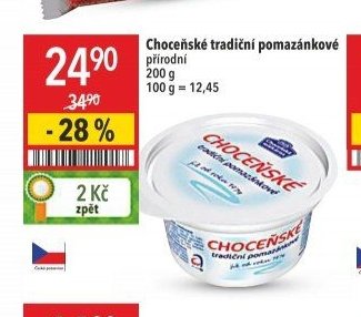 Choceňské tradiční pomazánkové