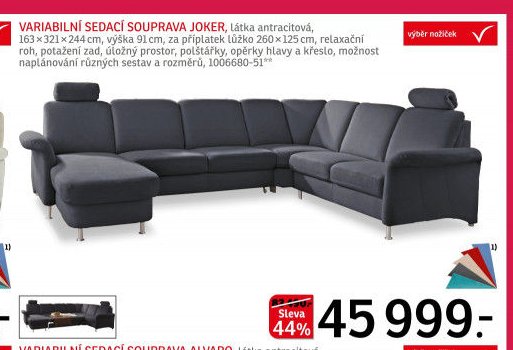 VARIABILNÍ SEDACÍ SOUPRAVA JOKER - ASKO akcniletaky.com