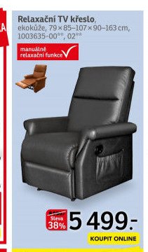 Relaxační TV křeslo - ASKO akcniletaky.com