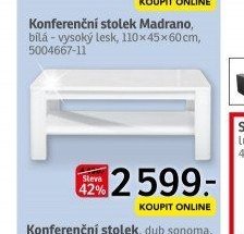 Konferenční stolek Madrano - ASKO akcniletaky.com