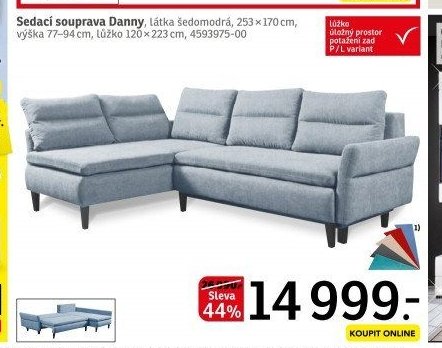 Sedací souprava Danny - ASKO akcniletaky.com