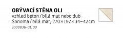 OBÝVACÍ STĚNA OLI - ASKO akcniletaky.com