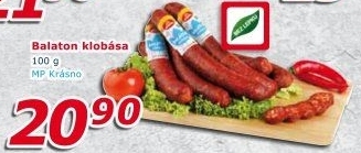Klobása Balaton Krásno