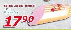 Labský salám originál Uzeniny Beta