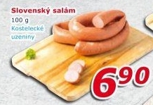 Salám slovenský točený Kostelecké uzeniny
