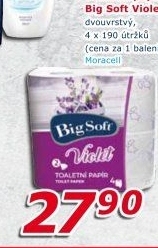 Toaletní papír 2vrstvý Big Soft