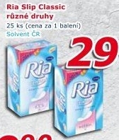 Vložky dámské slipové Ria