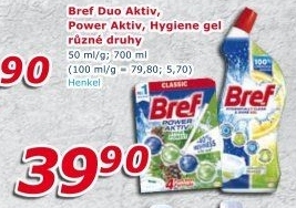 WC blok gelový Duo-Aktiv Bref
