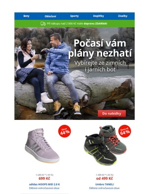 akční leták Sportisimo 9.2.2020-14.2.2020
