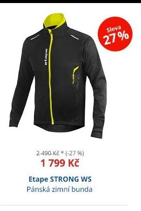 Etape STRONG WS Pánská zimní bunda