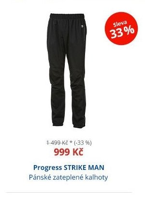 Progress STRIKE MAN Pánské zateplené kalhoty