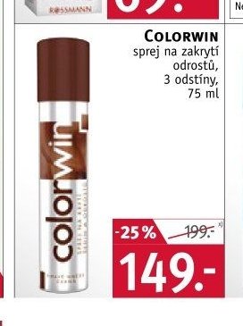 Colorwin sprej na odrosty