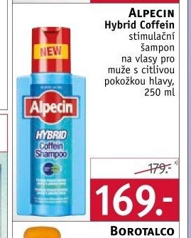 ALPECIN Hybrid Coffein stimulační šampon na vlasy pro muže s citlivou pokožkou hlavy, 250 ml