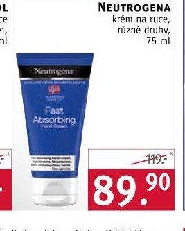 NEUTROGENA krém na ruce, různé druhy, 75 ml