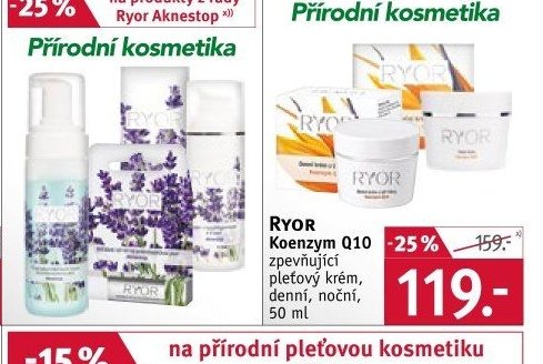 RYOR Koenzym Q10 pleťový krém