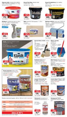akční leták Barvy a laky drogerie 11.2.2020-1.3.2020