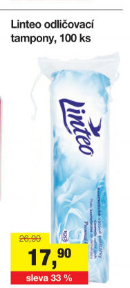 Odličovací tampony Linteo