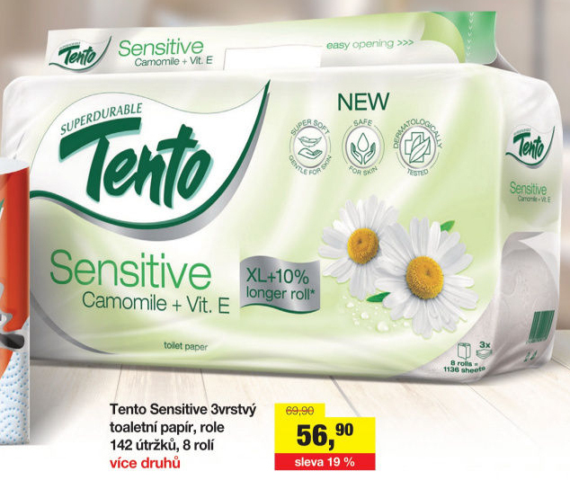 Toaletní papír 3vrstvý Tento