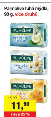 Tuhé mýdlo Palmolive