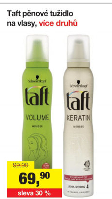 Tužidlo na vlasy Taft Schwarzkopf