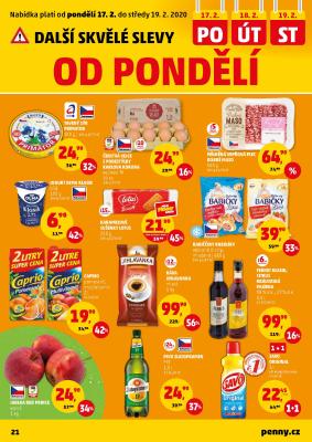 akční leták Penny Market 13.2.2020-19.2.2020