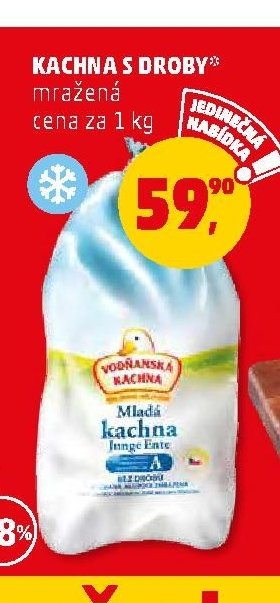 Kachna s droby mražená