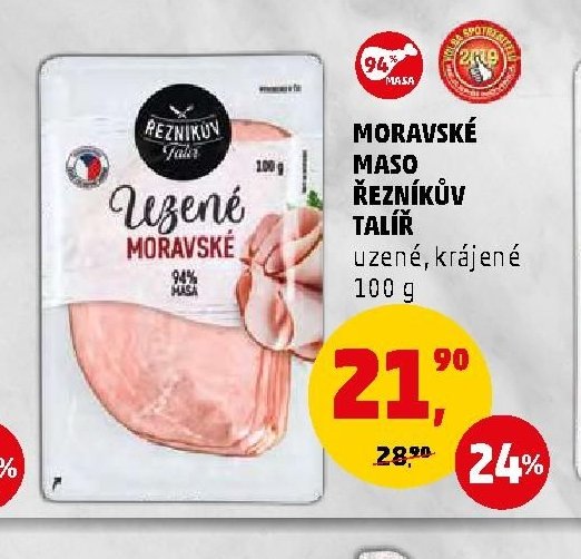 MORAVSKÉ MASO ŘEZNÍKŮV TALÍŘ