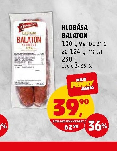 KLOBÁSA BALATON