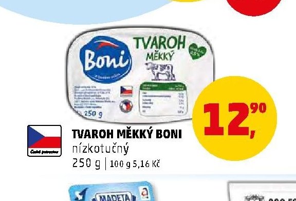 TVAROH MĚKKÝ BONI