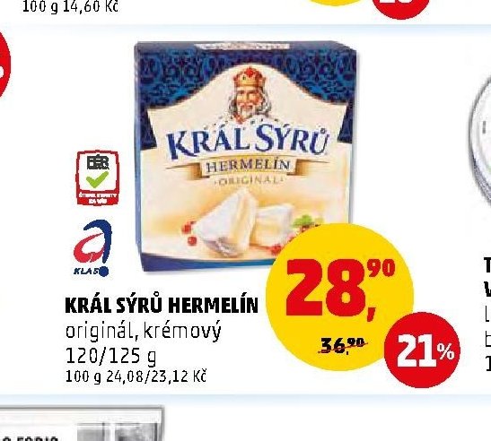 KRÁL SÝRŮ HERMELÍN