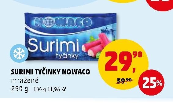 Surimi tyčinky Nowaco
