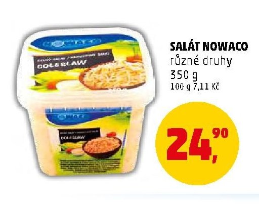 Salát Nowaco různé druhy