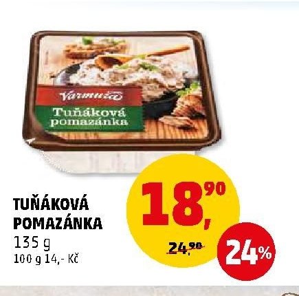 Tuňáková pomazánka