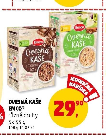 OVESNÁ KAŠE EMCO