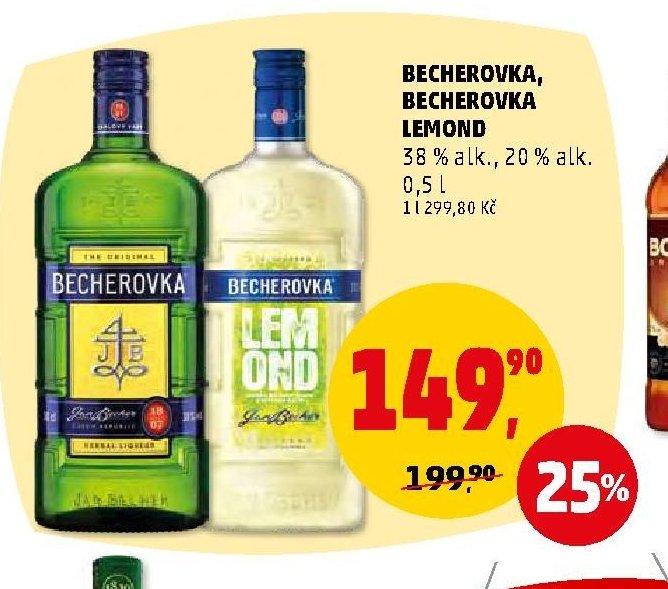 BECHEROVKA, BECHEROVKA LEMOND 0,5 l