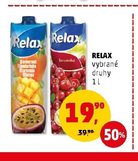 RELAX vybrané druhy 1 l