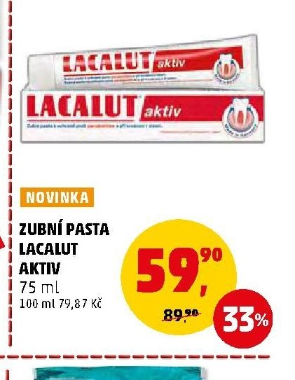 ZUBNÍ PASTA LACALUT