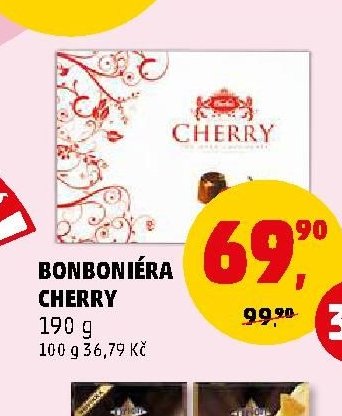 BONBONIÉRA CHERRY 190 g