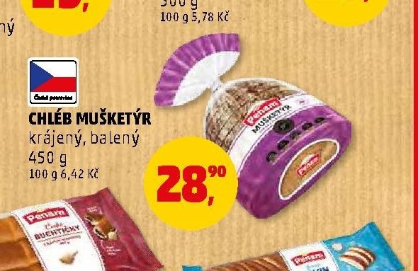CHLÉB MUŠKETÝR