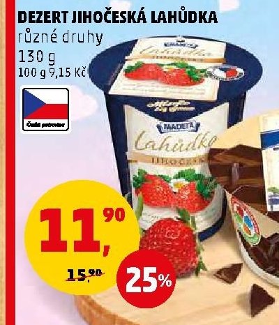DEZERT JIHOČESKÁ LAHŮDKA