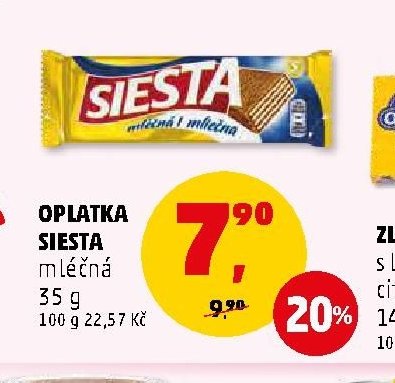 OPLATKA SIESTA