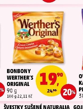 BONBONY WERTHER'S ORIGINAL
