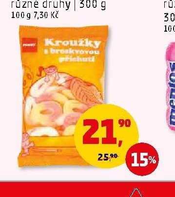 ŽELÉ KROUŽKY PENNY