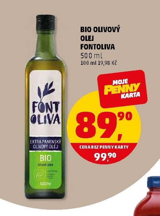BIO OLIVOVÝ OLEJ FONTOLIVA