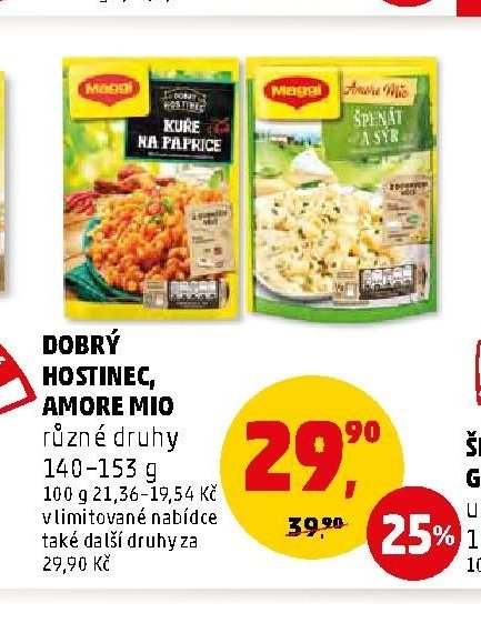 DOBRÝ HOSTINEC, AMORE MIO