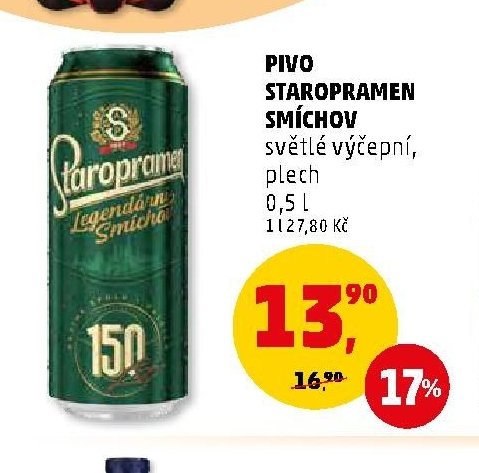 PIVO STAROPRAMEN SMÍCHOV