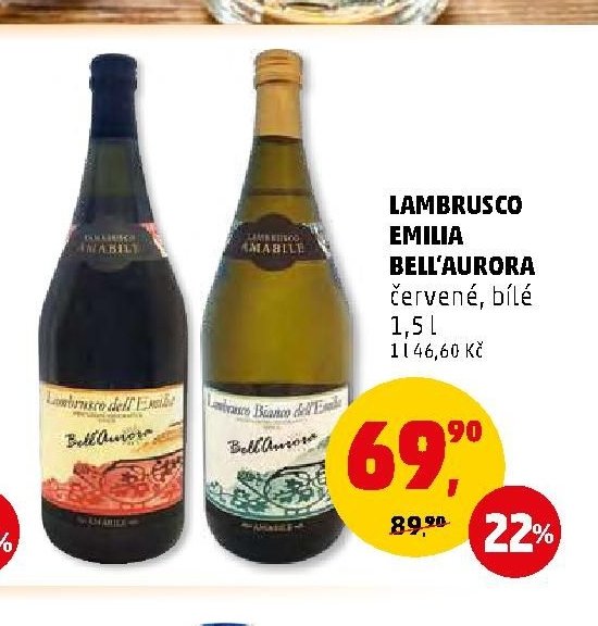 LAMBRUSCO EMILIA BELL'AURORA