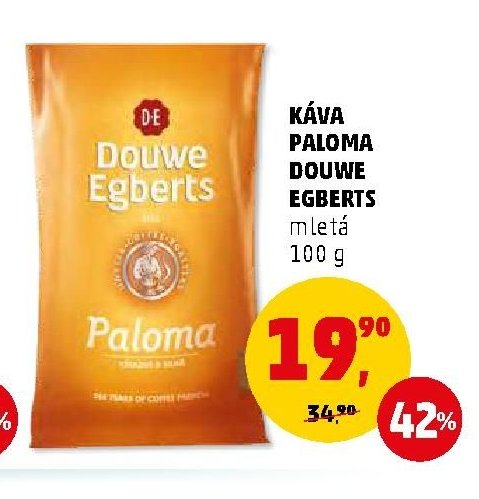 KÁVA PALOMA DOUWE EGBERTS mletá 100 g