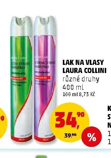 LAK NA VLASY LAURA COLLINI