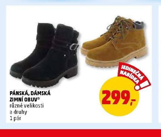Pánská, dámská zimní obuv